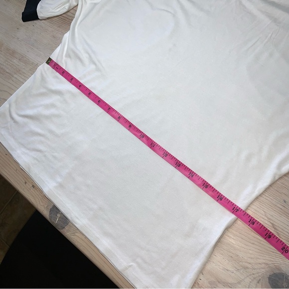 NWOT Flowy Color Block Dolman Cold Shoulder Top - Picture 13 of 16